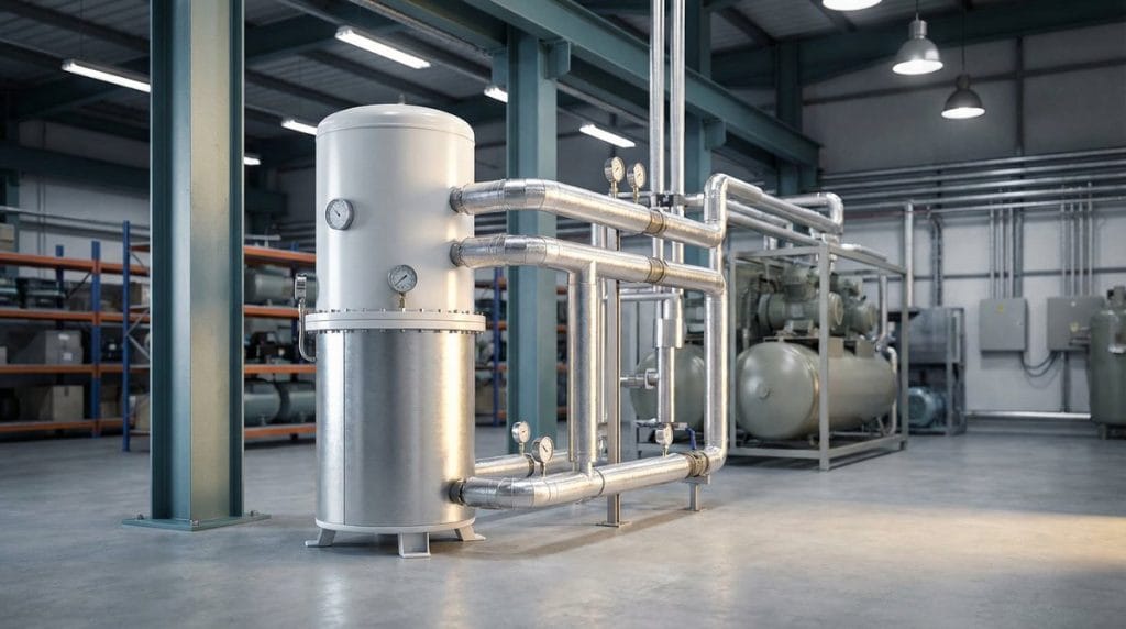 מייבש אוויר תעשייתי לקומפרסור - מניעת לחות באוויר דחוס